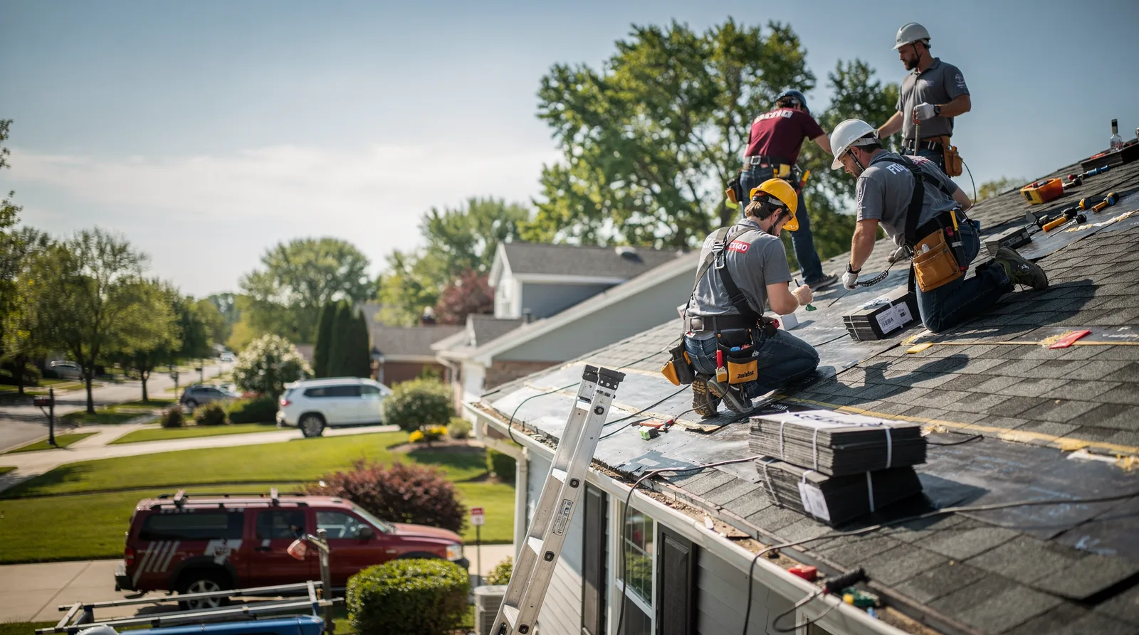Roof Repair in Cropsey, IL around you